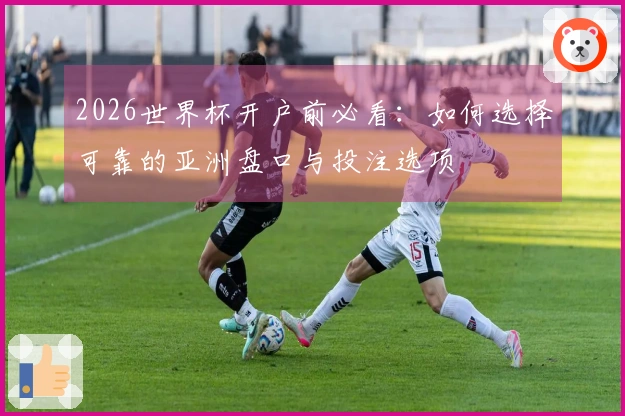 2026世界杯开户前必看：如何选择可靠的亚洲盘口与投注选项