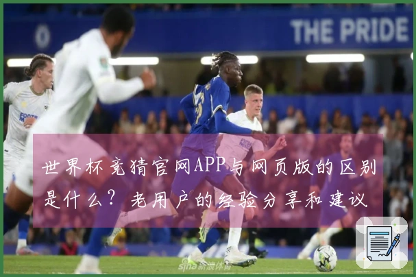 世界杯竞猜官网APP与网页版的区别是什么？老用户的经验分享和建议