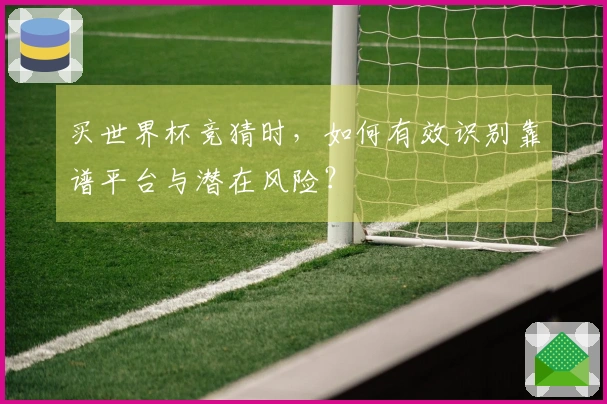 买世界杯竞猜时，如何有效识别靠谱平台与潜在风险？