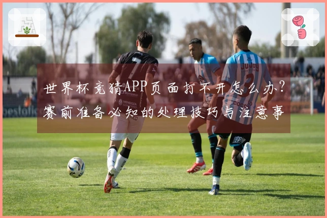 世界杯竞猜APP页面打不开怎么办？赛前准备必知的处理技巧与注意事项